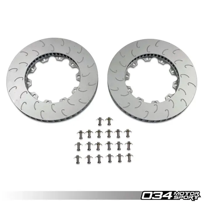 034Motorsport Replacement Front Rotor Ring Set (340mm) - VW/Audi MQB 2.0T