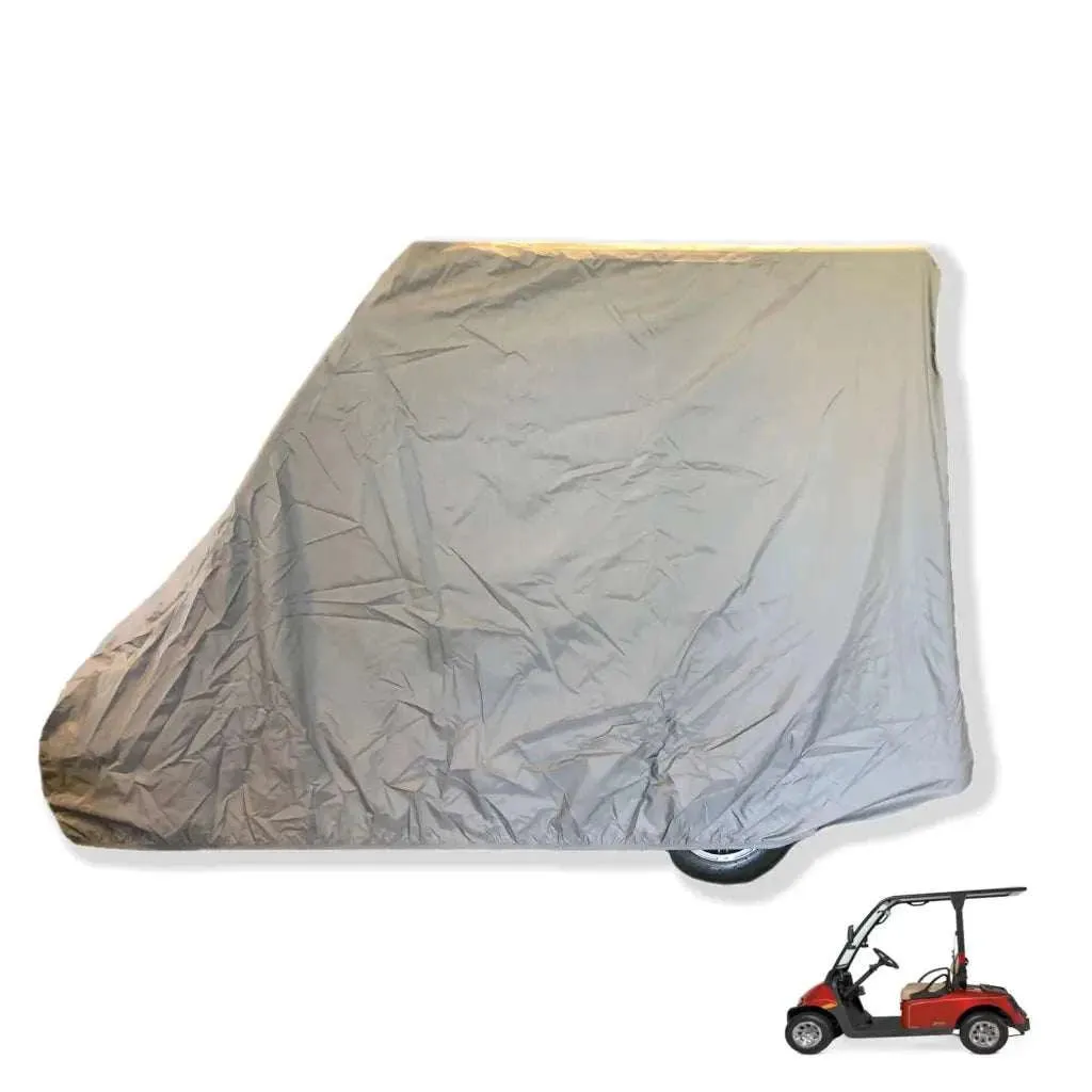 2 Passenger Golf Cart Storage Cover for E-Z-GO 2FIVE, Grey