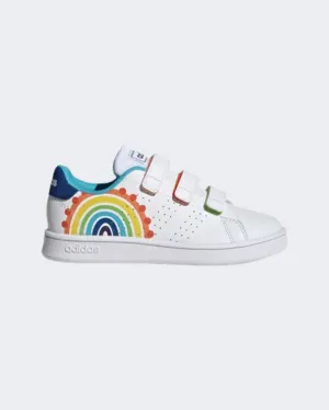 Adidas Advantage Lifestyle Court Ps Sportswear Shoes White/Multicolor Gv6821