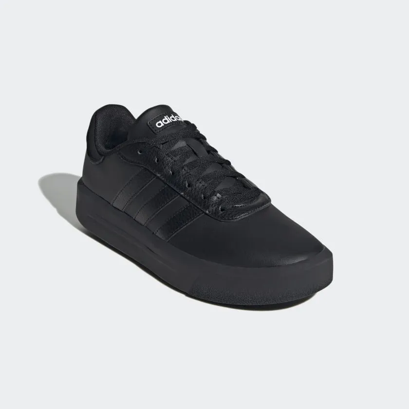 ADIDAS COURT PLATFORM - BLACK