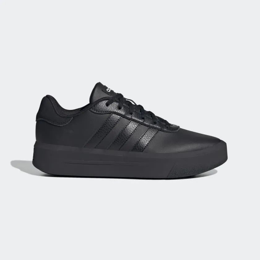 ADIDAS COURT PLATFORM - BLACK
