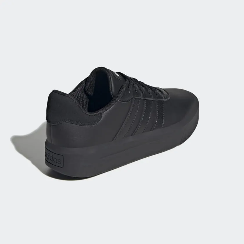 ADIDAS COURT PLATFORM - BLACK