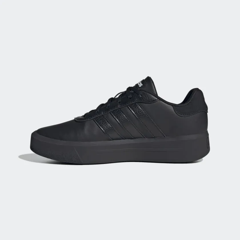 ADIDAS COURT PLATFORM - BLACK