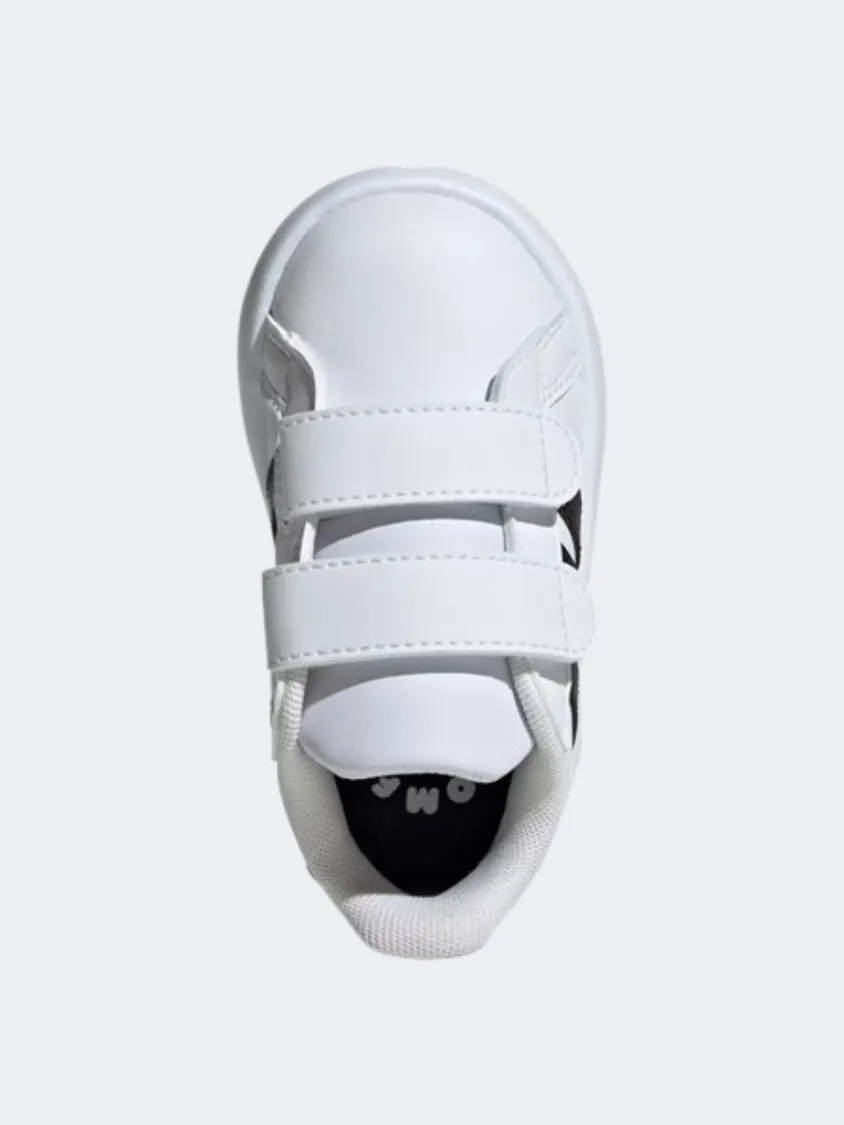 Adidas Grand Court 2 Infant Unisex Sportswear Shoes White/Black