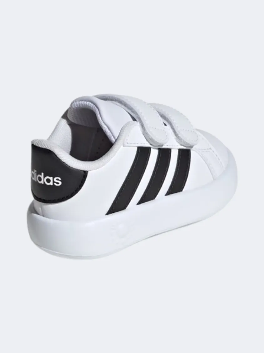 Adidas Grand Court 2 Infant Unisex Sportswear Shoes White/Black