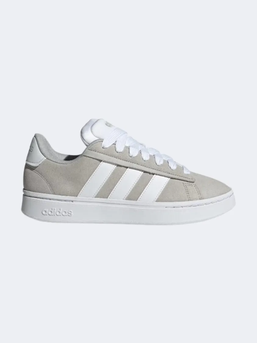 Adidas Grand Court Alpha 00S Women Sportswear Shoes Linen/Off White