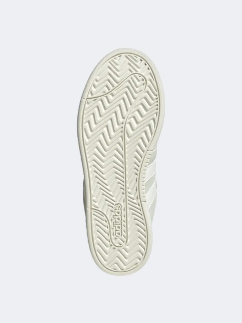 Adidas Grand Court Alpha 00S Women Sportswear Shoes Linen/Off White