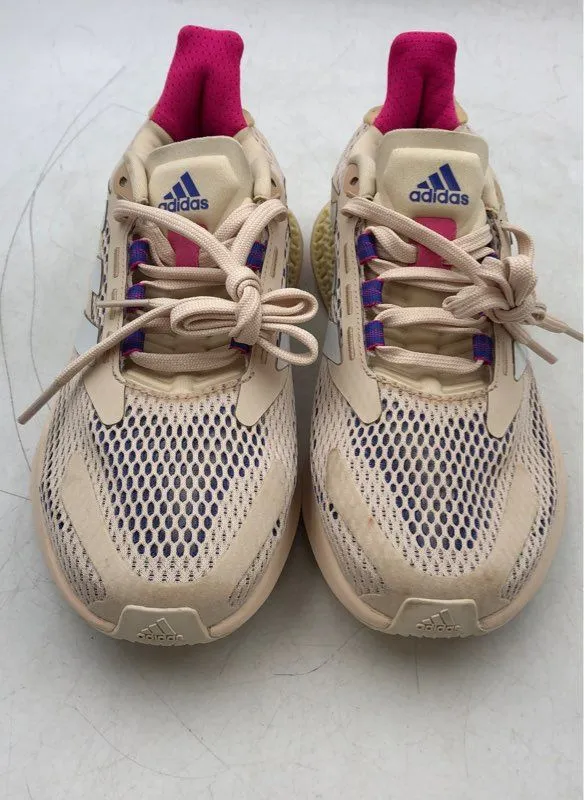 Adidas Women's 4DFWD Pulse Q46226 Beige Athletic Shoes - Size 7.5