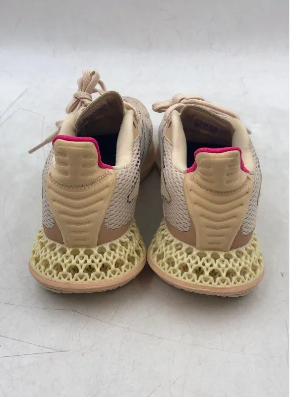 Adidas Women's 4DFWD Pulse Q46226 Beige Athletic Shoes - Size 7.5