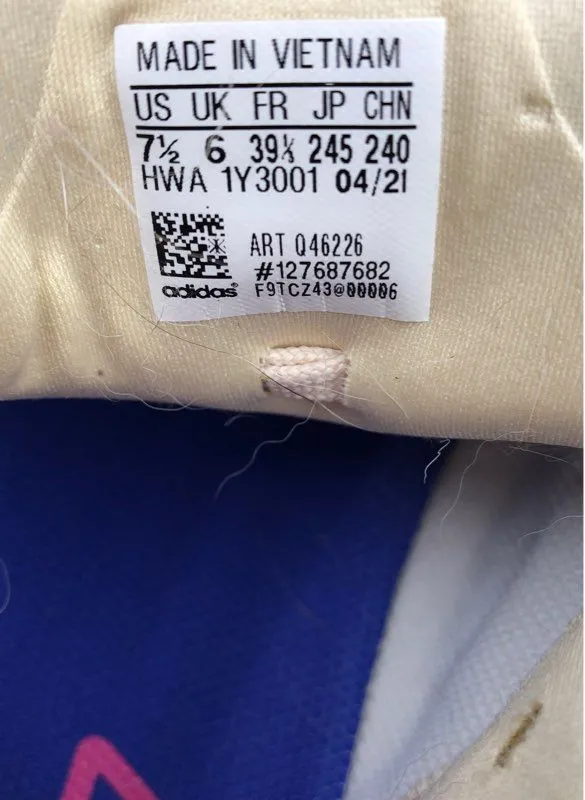 Adidas Women's 4DFWD Pulse Q46226 Beige Athletic Shoes - Size 7.5