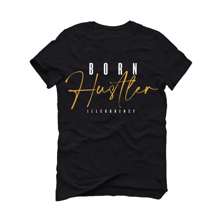 Air Jordan 1 Retro High OG “Pollen” 2021 Black T-Shirt (Born Hustler)