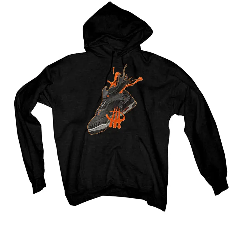 Air Jordan 3 Retro “Fear” | illcurrency Black T-Shirt (SPLASH 3)