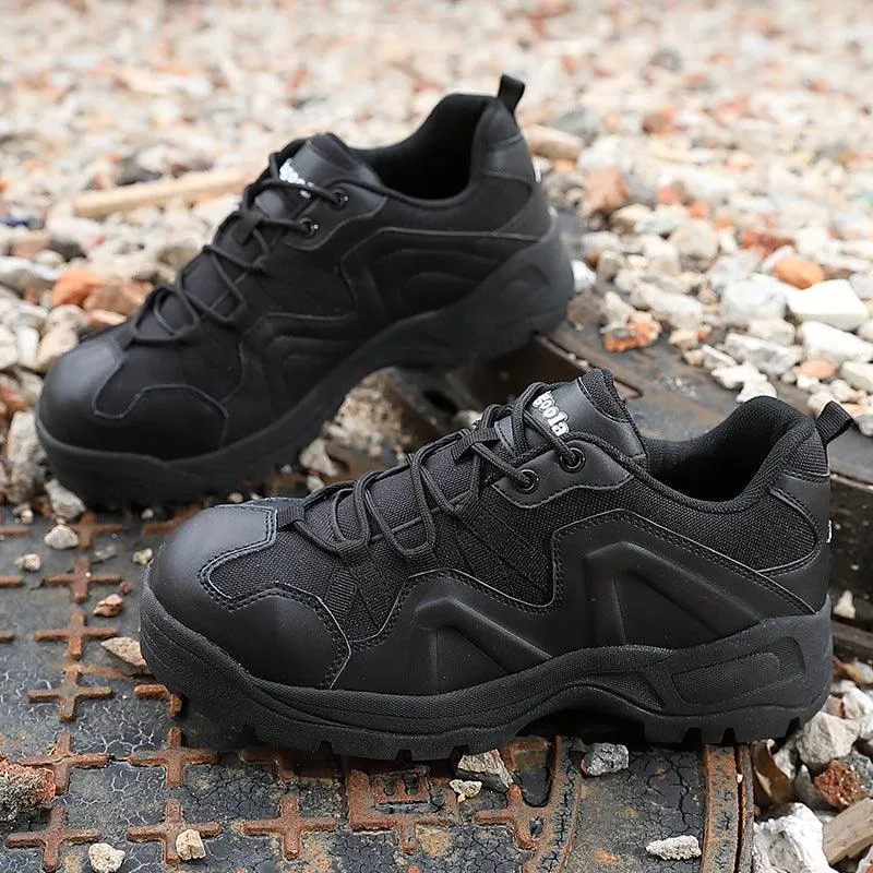 Anti-smashing And Anti-puncture Safety Wear-resistant Protective Work Shoes Men