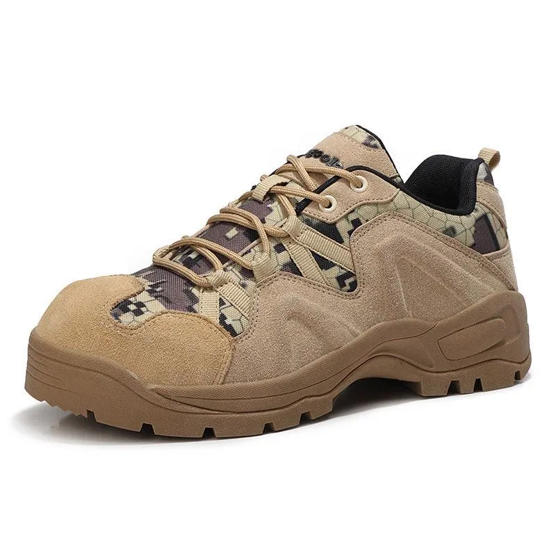 Anti-smashing And Anti-puncture Safety Wear-resistant Protective Work Shoes Men