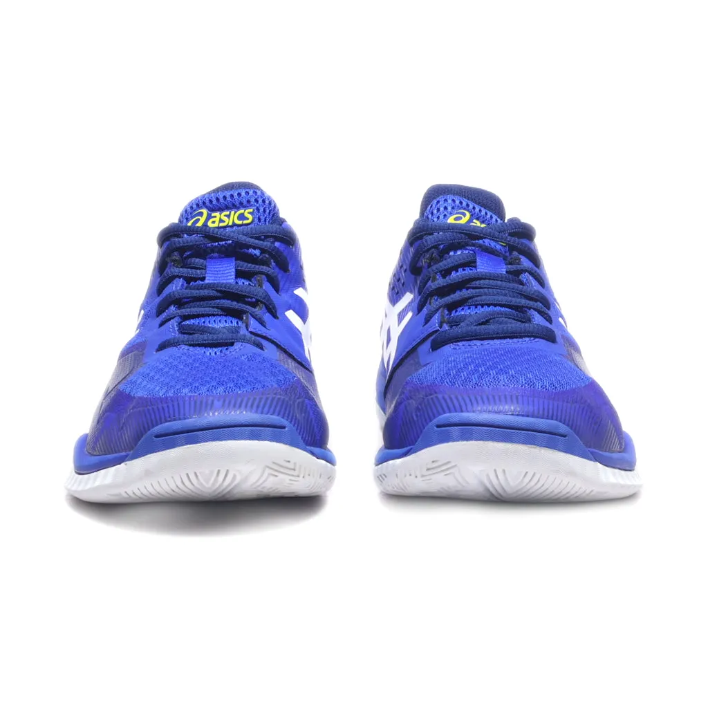 Asics Gel-Tactic Sport Shoes Fabric Blue Colour For Men