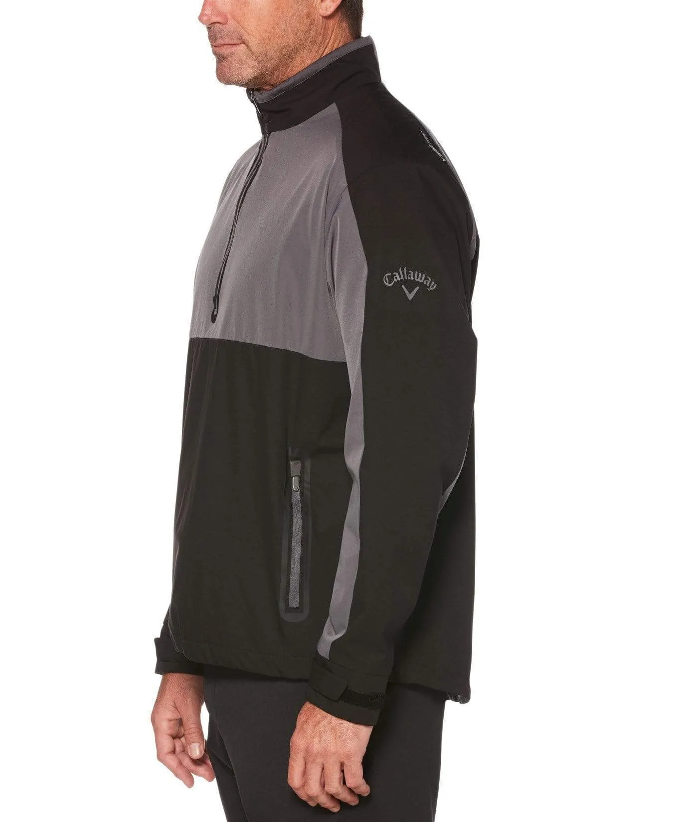 Big & Tall Swing Tech™ 1/4 Zip Color Block Windshirt