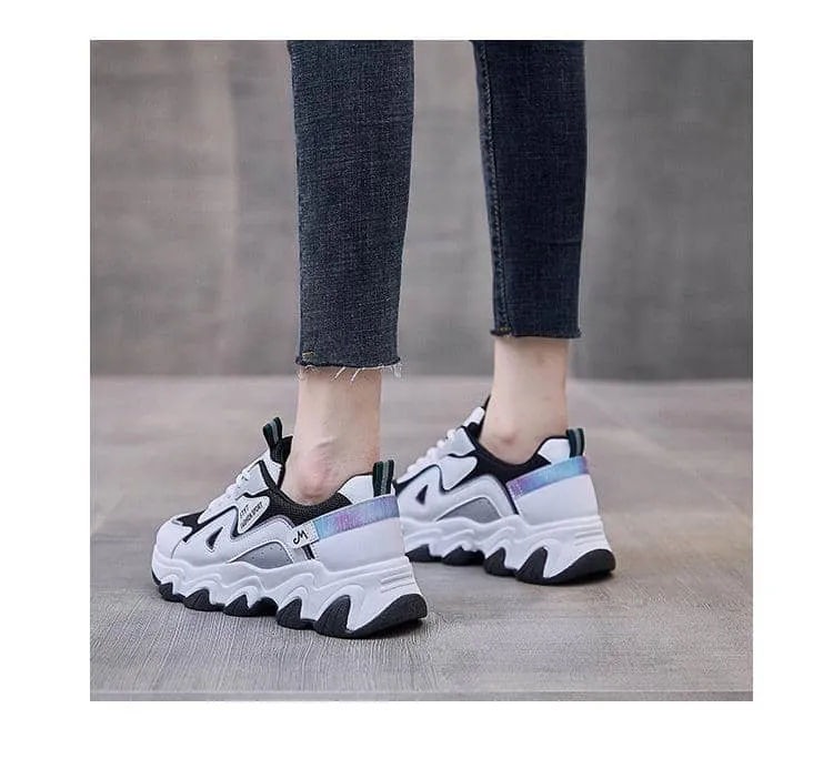 Casual PU Leather sports shoes - CK003