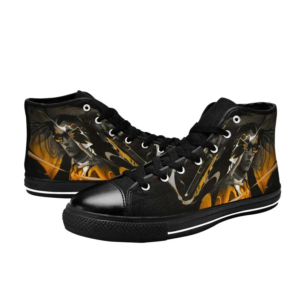Chamber Valorant Shoes High Top Sneakers for Kids and Adults