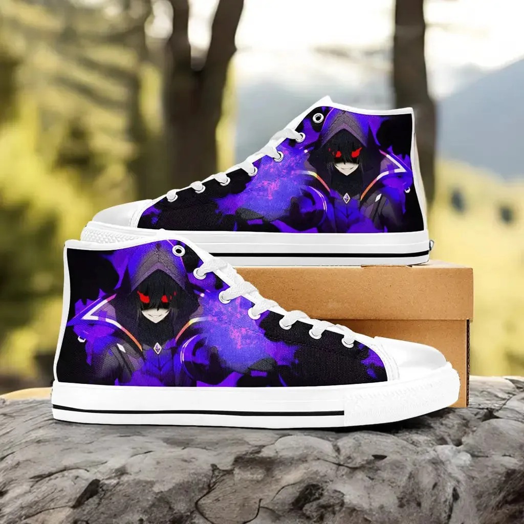 Cid The Eminence in Shadow Garden Shoes High Tops Sneakers for Kids and Adults