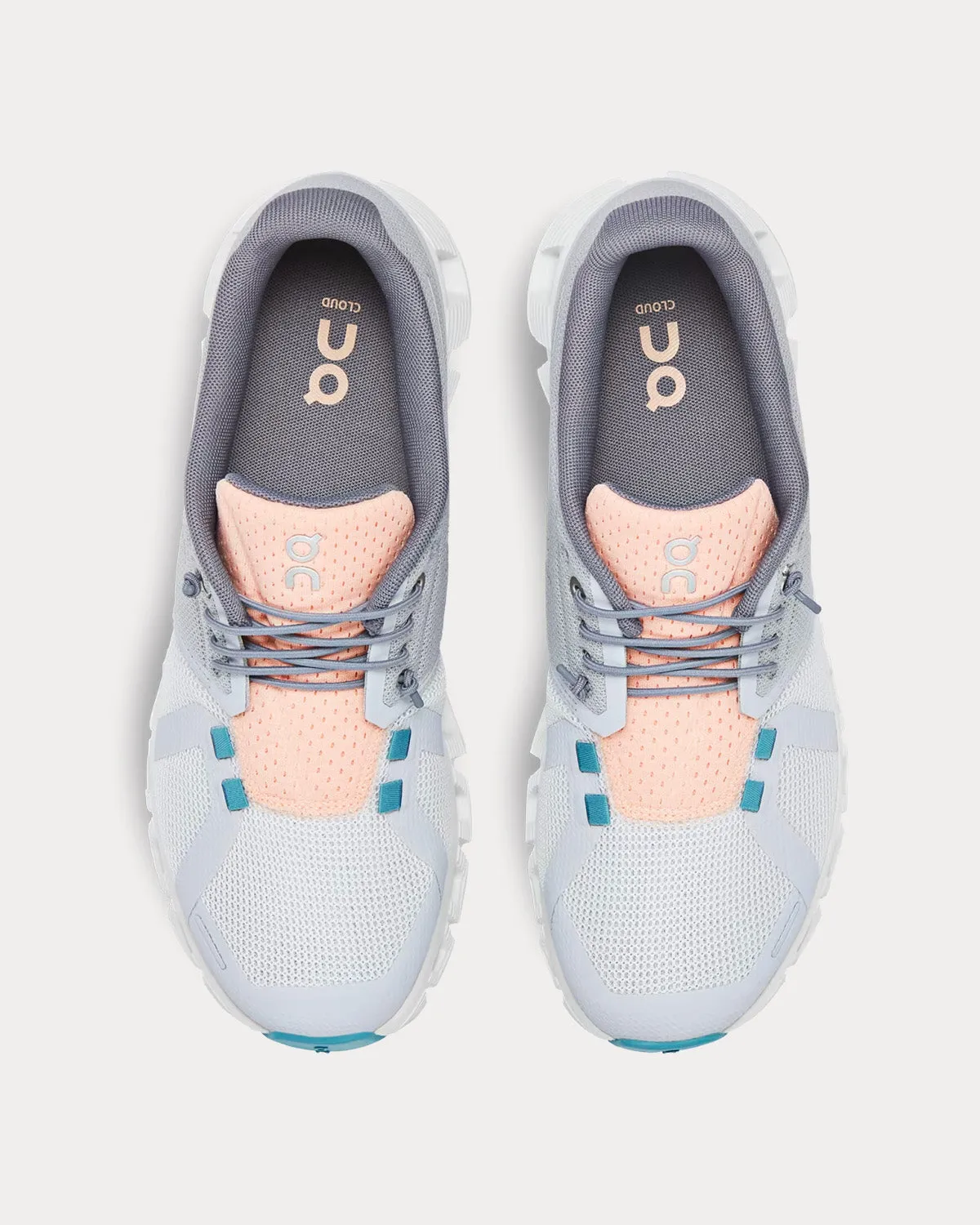 Cloud 5 Glacier / Undyed-White Running Shoes