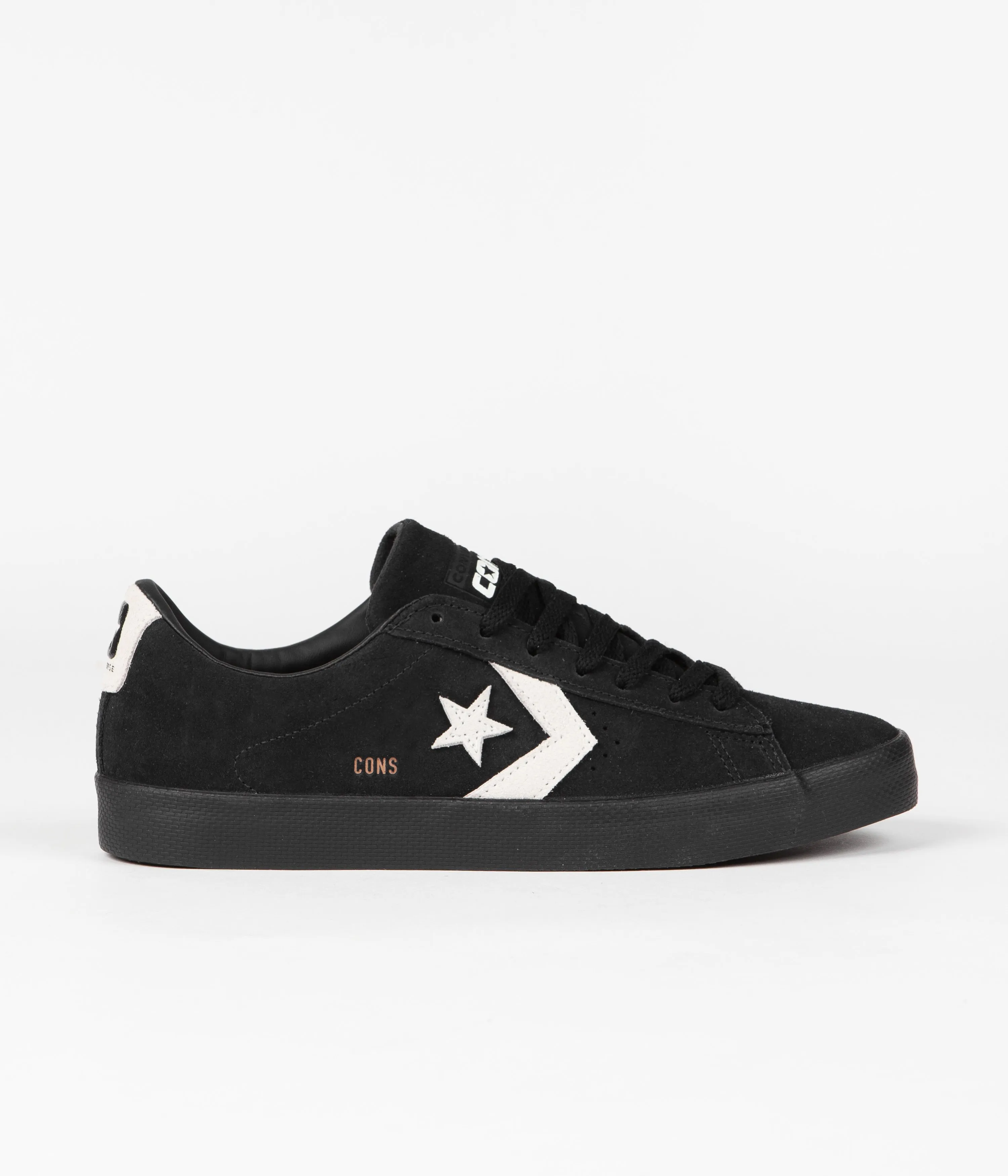 Converse Pro Leather Vulcanized Pro Ox Shoes - Black / Egret / Black