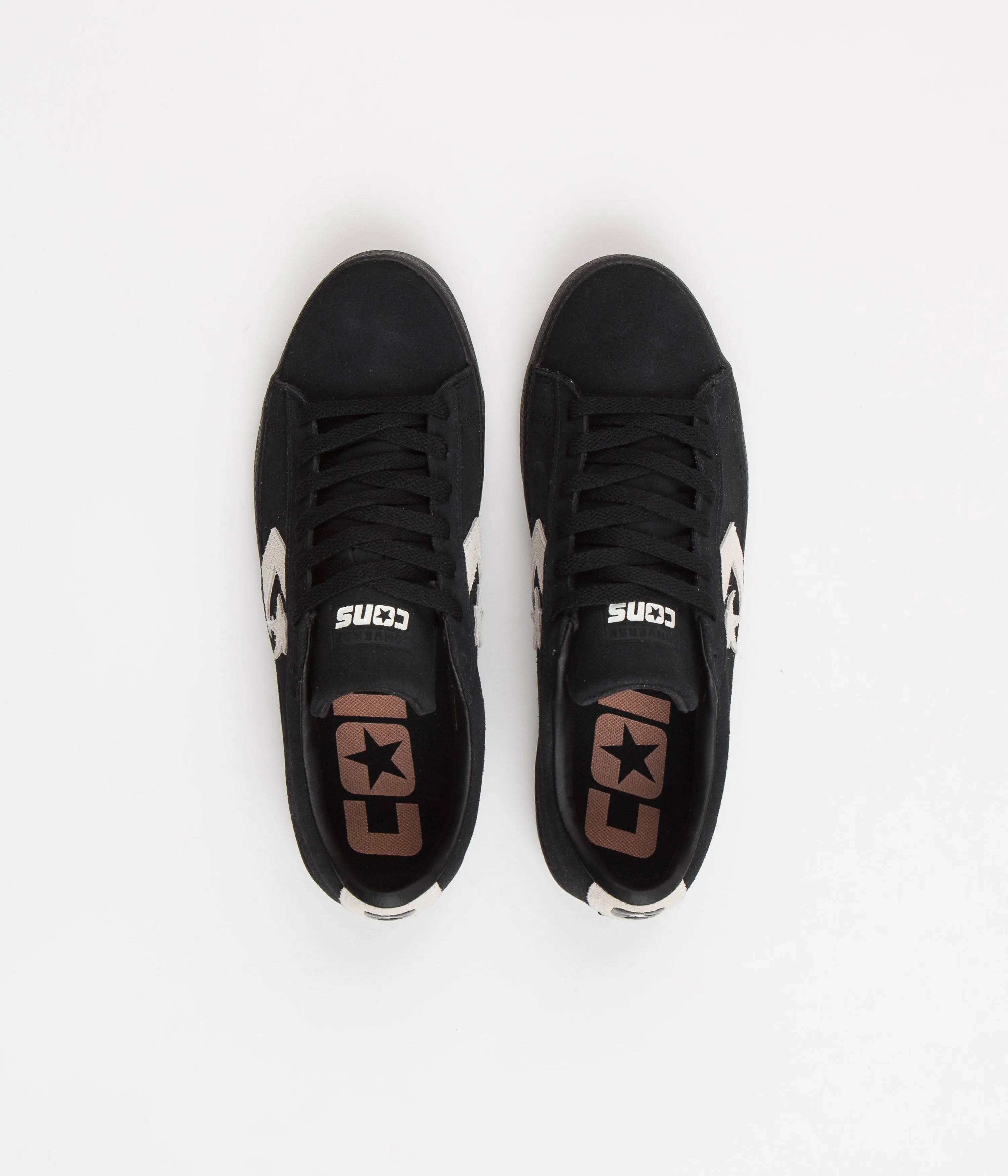 Converse Pro Leather Vulcanized Pro Ox Shoes - Black / Egret / Black