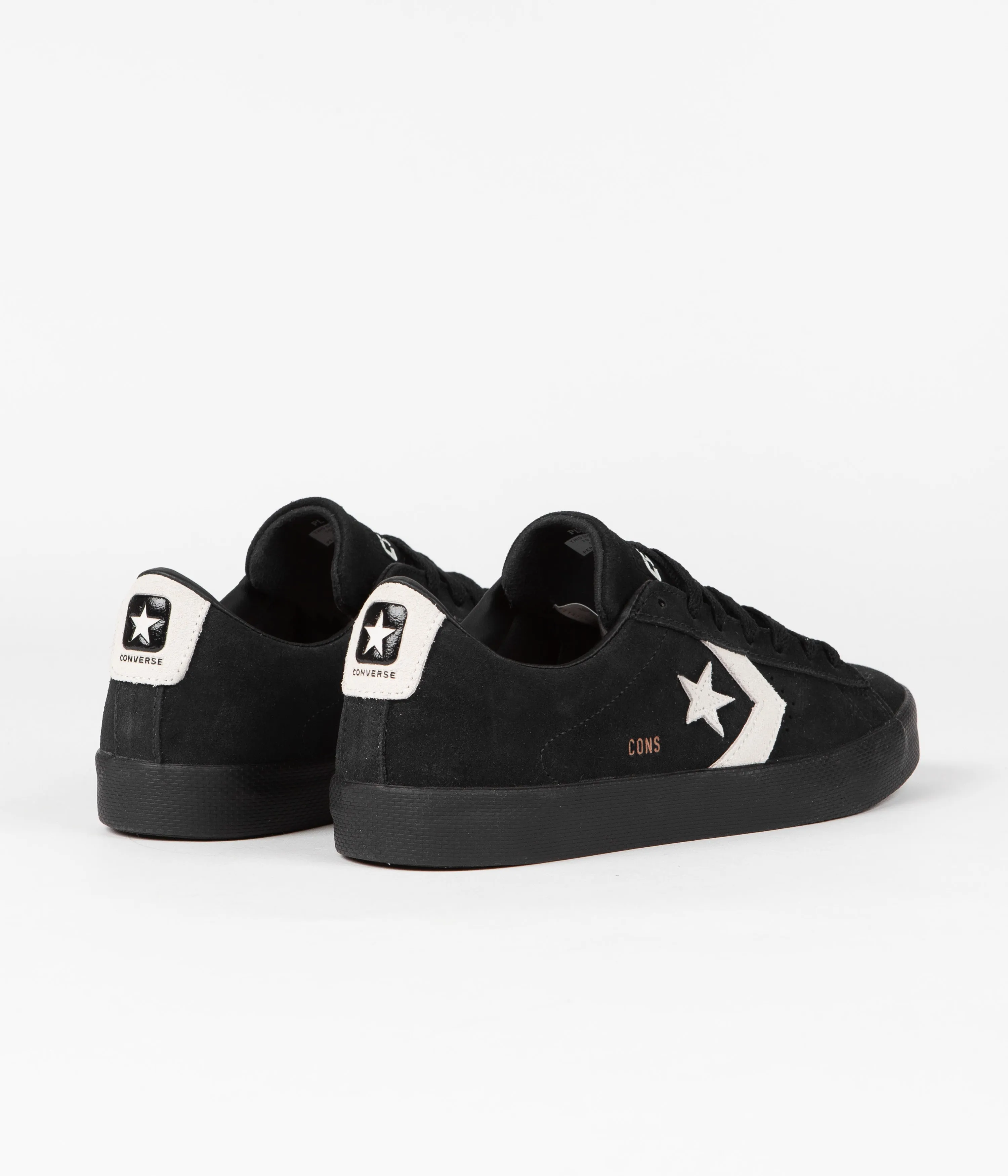 Converse Pro Leather Vulcanized Pro Ox Shoes - Black / Egret / Black
