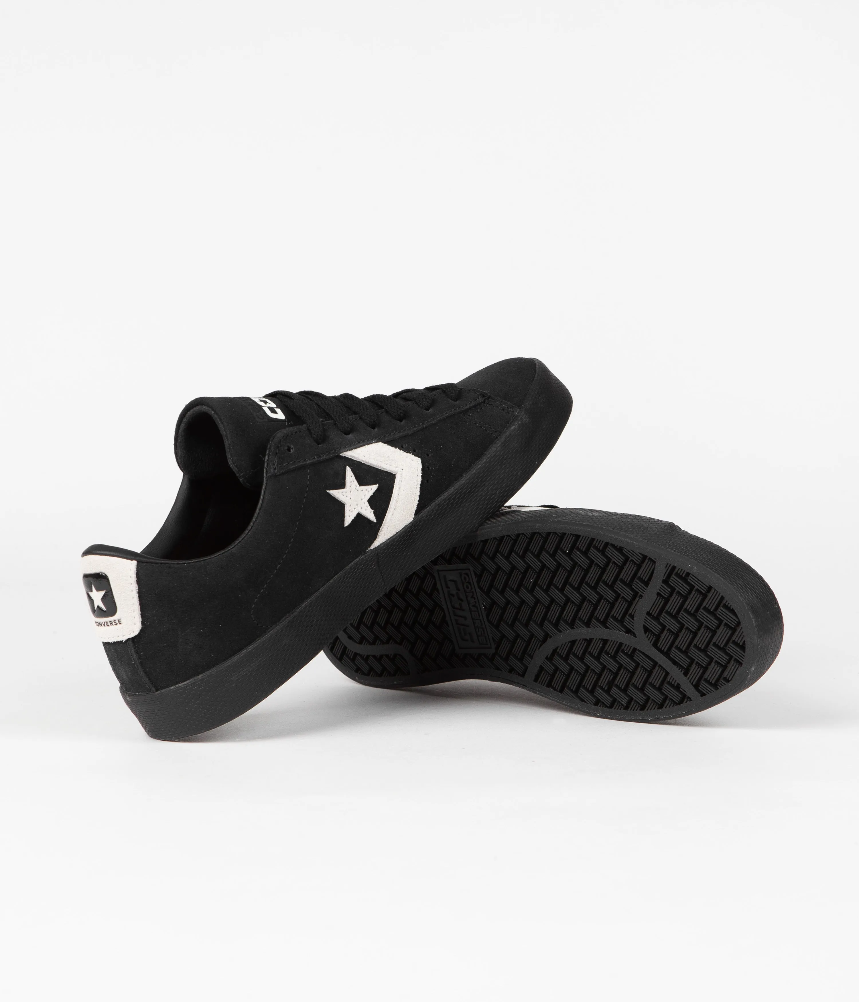 Converse Pro Leather Vulcanized Pro Ox Shoes - Black / Egret / Black