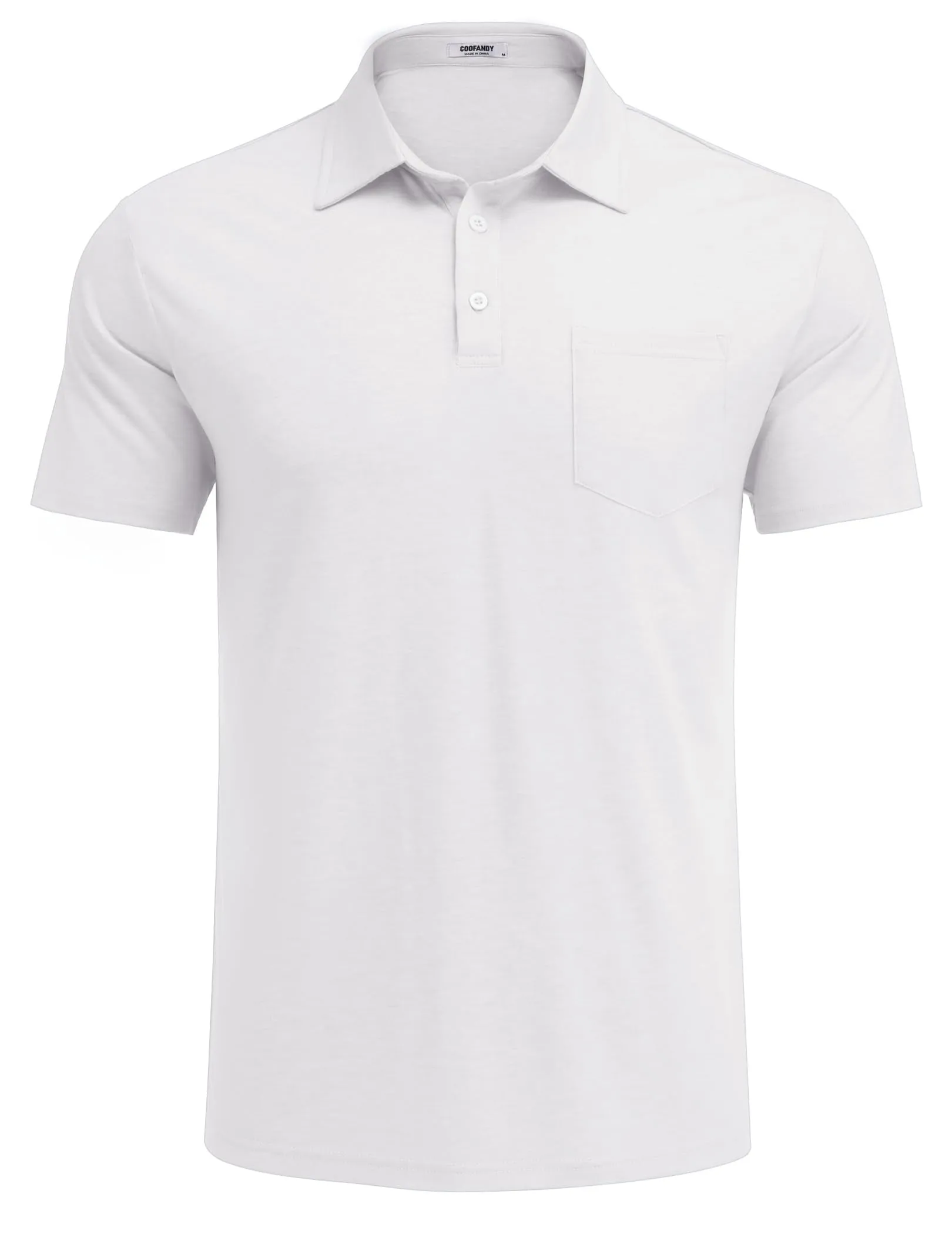 COOFANDY Men's Short Sleeve Polo Golf Shirt