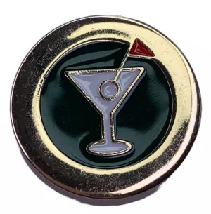 Crocs Jibbitz 19th Hole Golf Cocktail Glass Charm