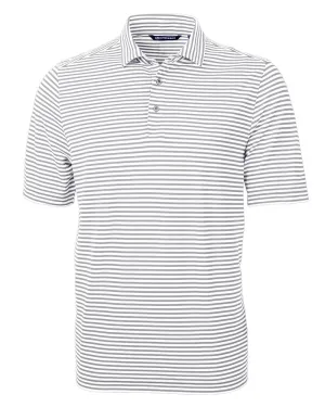 Cutter & Buck Virtue Eco Pique Stripe Recycled Polo