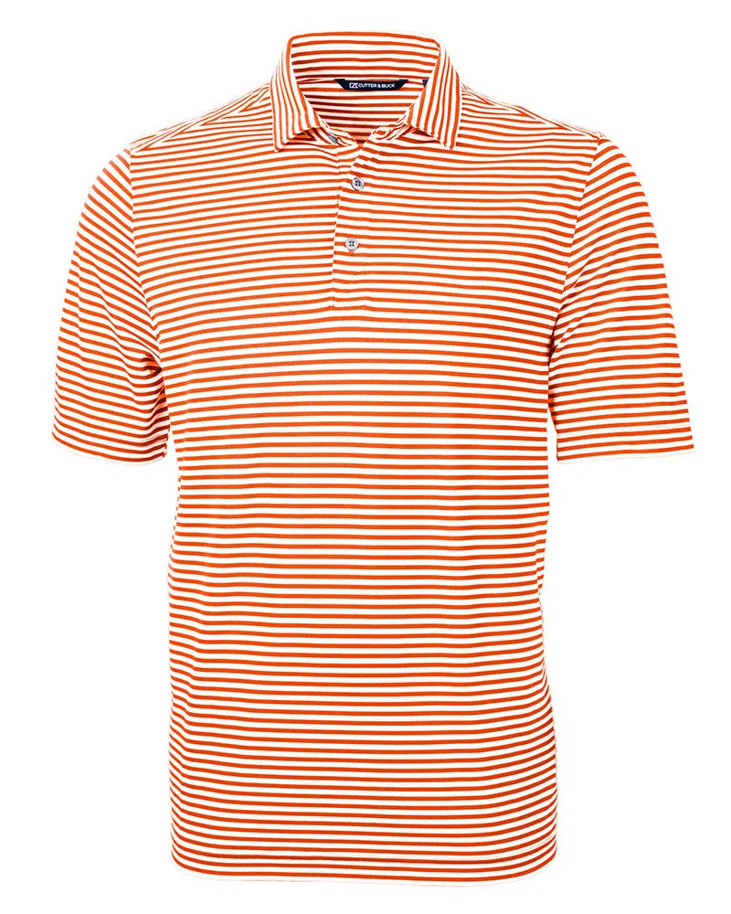Cutter & Buck Virtue Eco Pique Stripe Recycled Polo