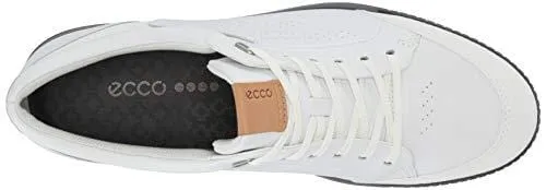 ECCO Men's Street Retro Hydromax Golf Shoe Bright White 46 M EU (12-12.5 US)