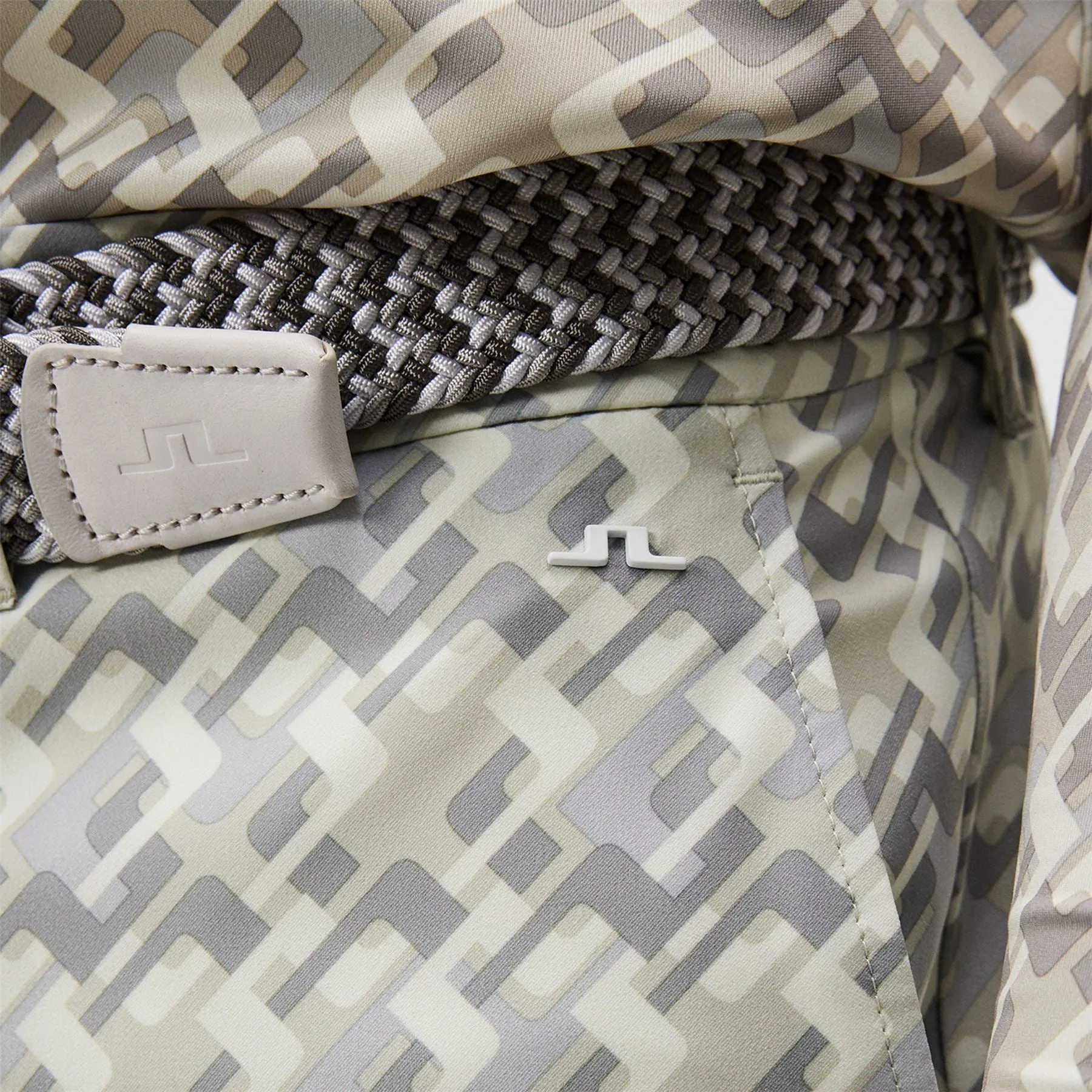 Eloy Print Shorts JL Micro Bridge Grey - AW23
