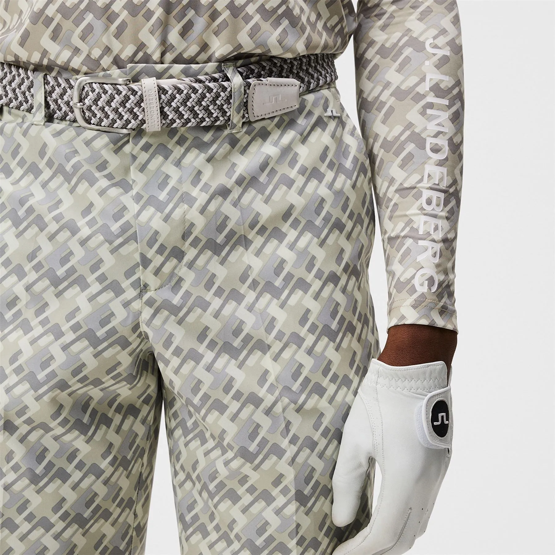 Eloy Print Shorts JL Micro Bridge Grey - AW23
