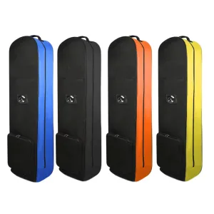 Foldable Padded Protector Golf Travel Bags Flight Airlines Wheels Clubs Range Storage Carry Case Cover Lightweight