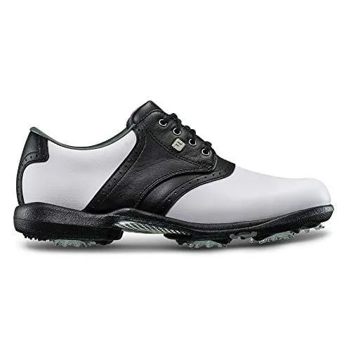 FootJoy Women's DryJoys Kiltie-Previous Season Style Golf Shoes White 10 M Black, US