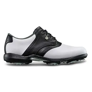 FootJoy Women's DryJoys Kiltie-Previous Season Style Golf Shoes White 10 M Black, US
