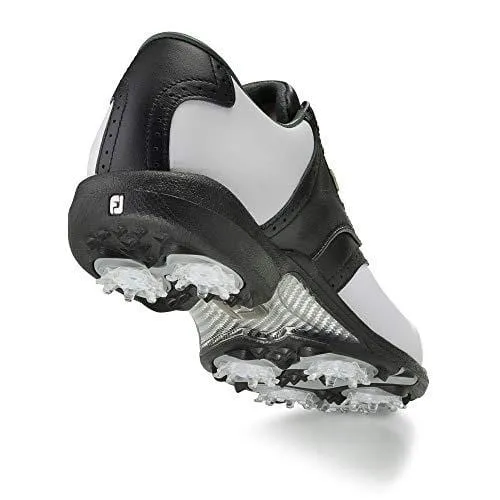 FootJoy Women's DryJoys Kiltie-Previous Season Style Golf Shoes White 10 M Black, US