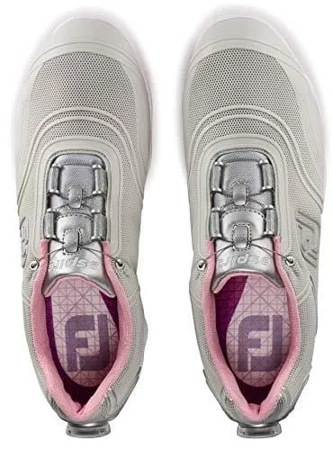 FootJoy Women's FJASPIRE BOA-Previous Season Style Golf Shoes Grey 7.5 M, Light US