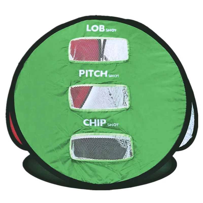 Golf Practice Net Driving and Chipping Cage With 12 Ball