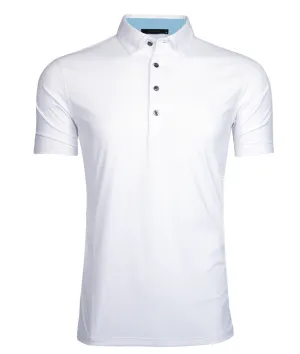 Greyson Men's White Polo