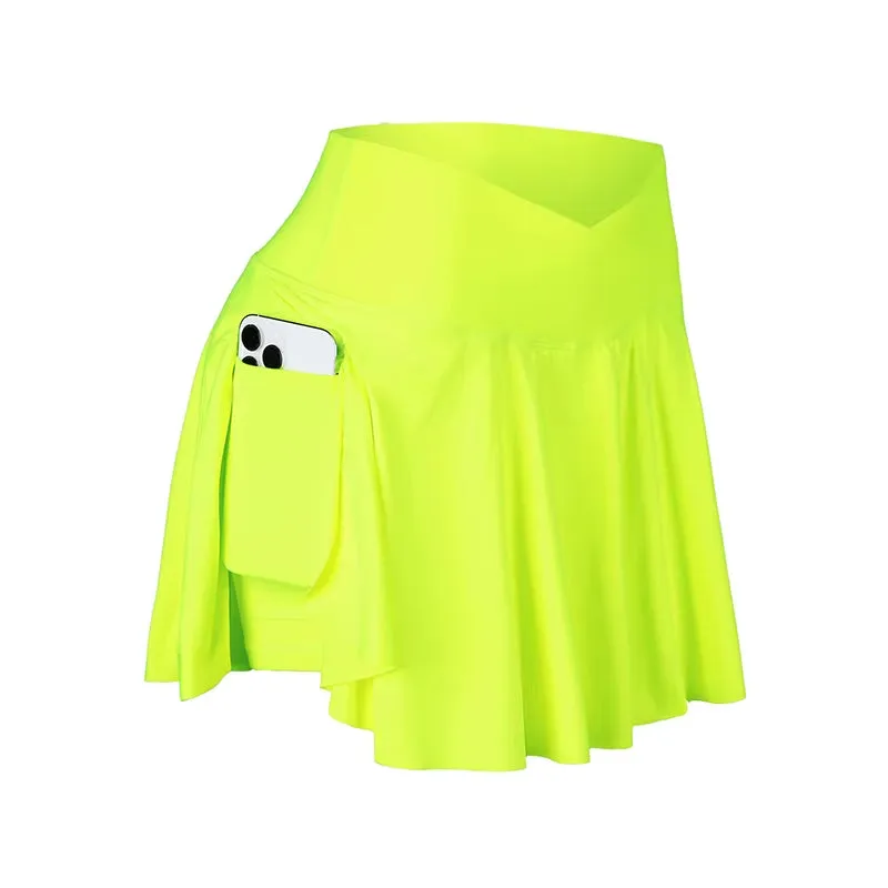 High Waisted Athletic Skort