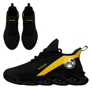 Holiday Gifts,Personalized Comfortable HM5000 Sneakers, Custom Trendy Baseball Shoes, Golf Shoes