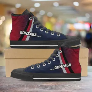 Houston 'H Town Coog' Cougars Basketball Fan Canvas High Top Shoes