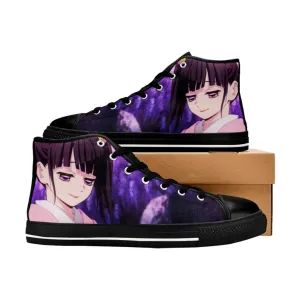 Kimetsu no Yaiba Demon Slayer Kanao Tsuyuri Shoes High Top Sneakers for Kids and Adults