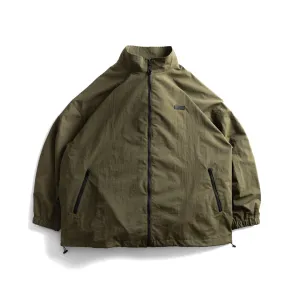 Local GOLF | Nylon ZIP JKT | Water-repellent | Green