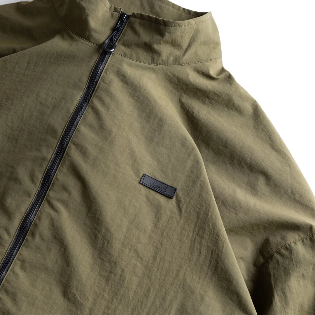 Local GOLF | Nylon ZIP JKT | Water-repellent | Green