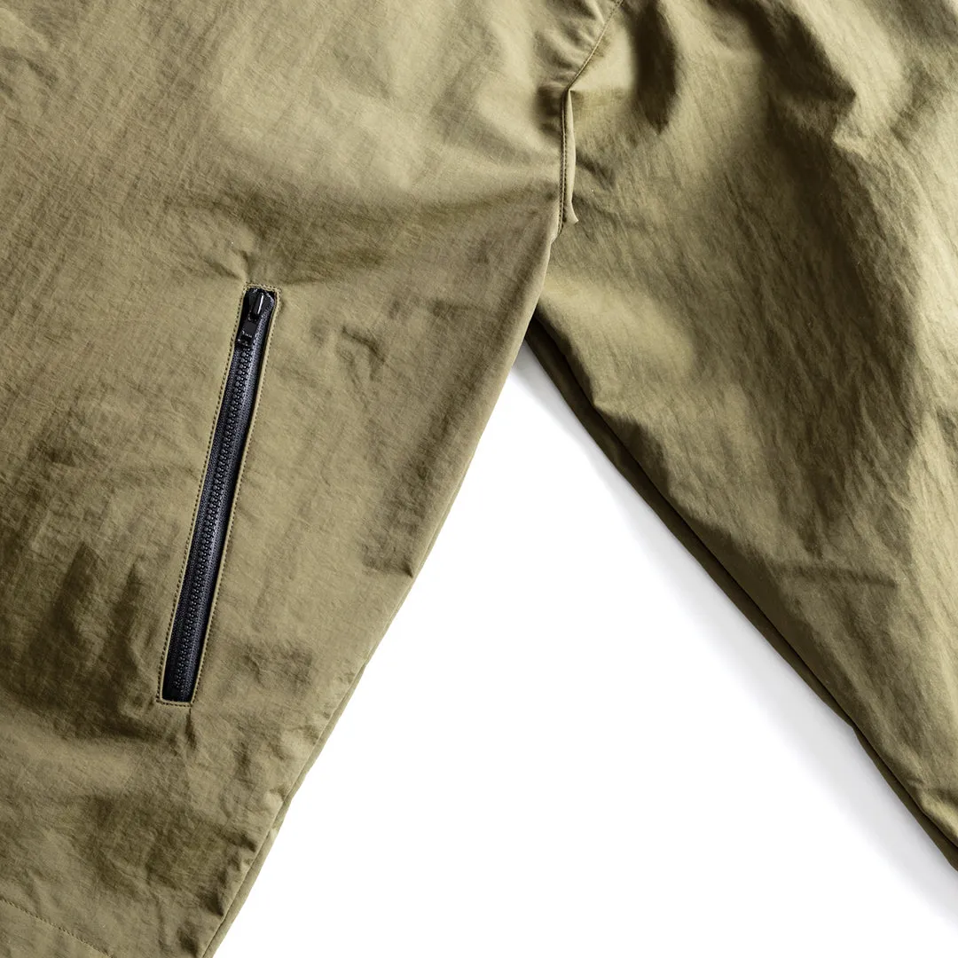 Local GOLF | Nylon ZIP JKT | Water-repellent | Green