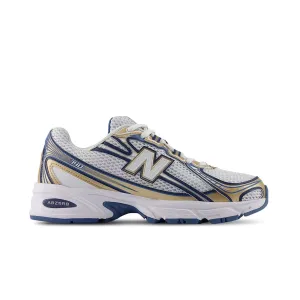 New Balance Unisex 740 Running Shoes U740HB2 Heron Blue/Vintage Indigo/Gold Metallic/Sea Salt